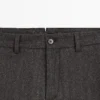 Hose aus Wollmischgewebe im Twill-Muster Hose aus Wollmischgewebe im Twill-Muster