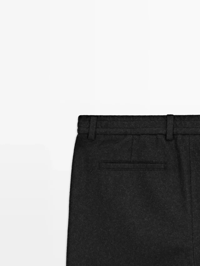 Hose aus Wollmischung Hose aus Wollmischung