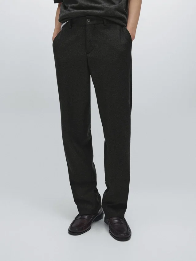 Hose aus Wollmischung Hose aus Wollmischung