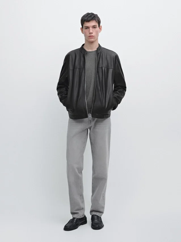 Jacke aus Nappalammleder Jacke aus Nappalammleder