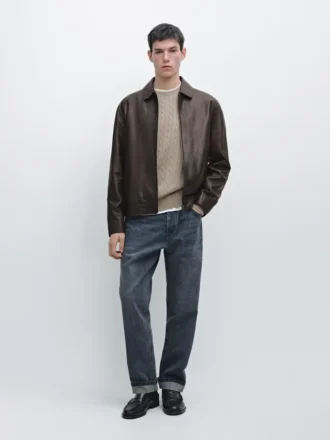 Jacke aus Nappalammleder Jacke aus Nappalammleder