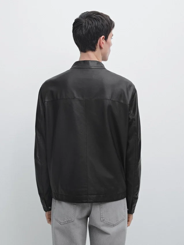 Jacke aus Nappalammleder Jacke aus Nappalammleder