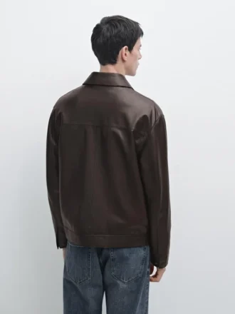 Jacke aus Nappalammleder Jacke aus Nappalammleder