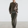 Jacke aus Wildleder Jacke aus Wildleder