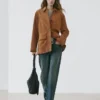 Jacke aus Wildleder
