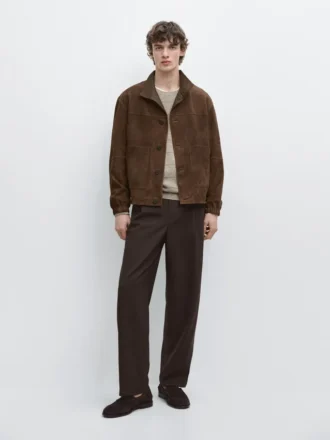 Jacke aus Wildleder Jacke aus Wildleder