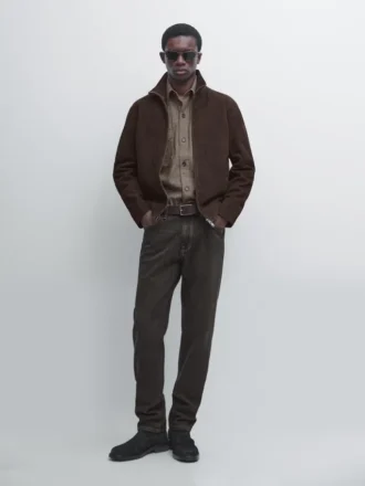 Jacke aus Wildleder Jacke aus Wildleder
