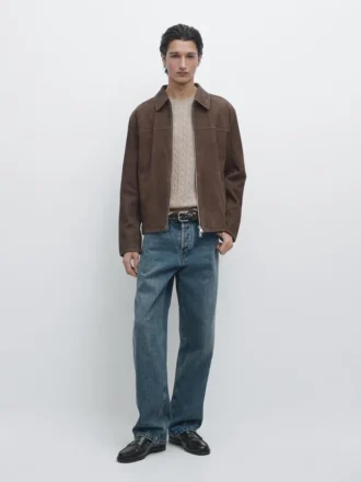 Jacke aus Wildleder Jacke aus Wildleder