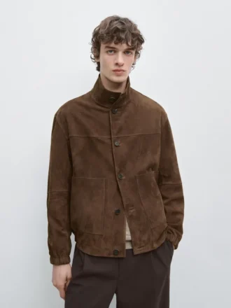 Jacke aus Wildleder Jacke aus Wildleder