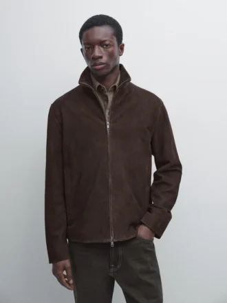 Jacke aus Wildleder Jacke aus Wildleder