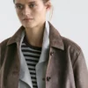 Jacke aus Wildleder Jacke aus Wildleder