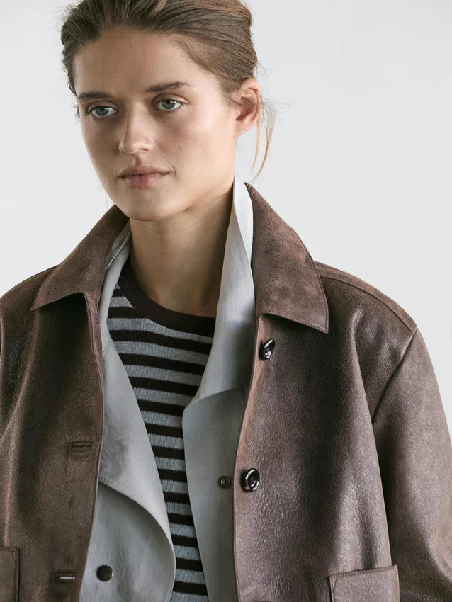 Jacke aus Wildleder Jacke aus Wildleder