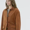 Jacke aus Wildleder