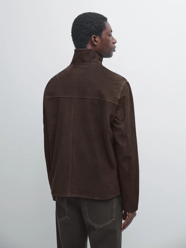 Jacke aus Wildleder Jacke aus Wildleder