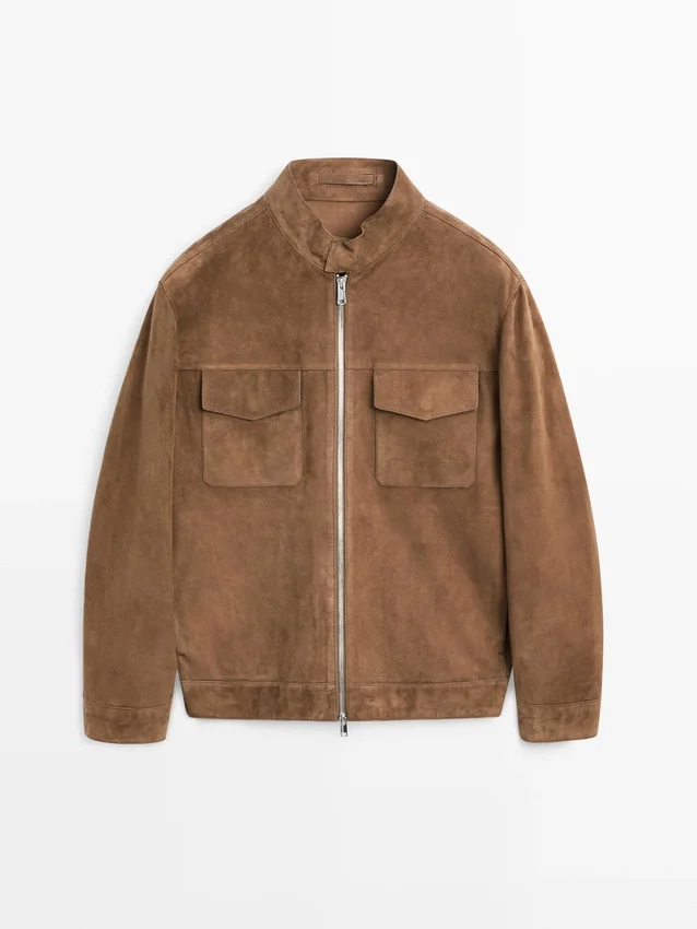 Jacke aus Wildleder Jacke aus Wildleder