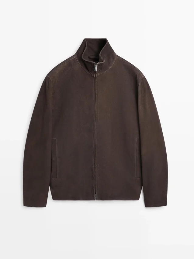 Jacke aus Wildleder Jacke aus Wildleder