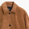 Jacke aus Wildleder