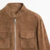 Jacke aus Wildleder Jacke aus Wildleder