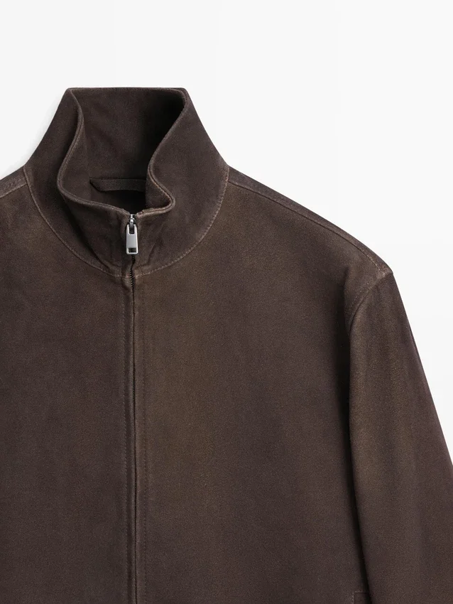 Jacke aus Wildleder Jacke aus Wildleder