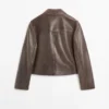 Jacke aus Wildleder Jacke aus Wildleder