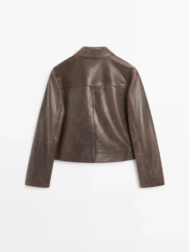 Jacke aus Wildleder Jacke aus Wildleder