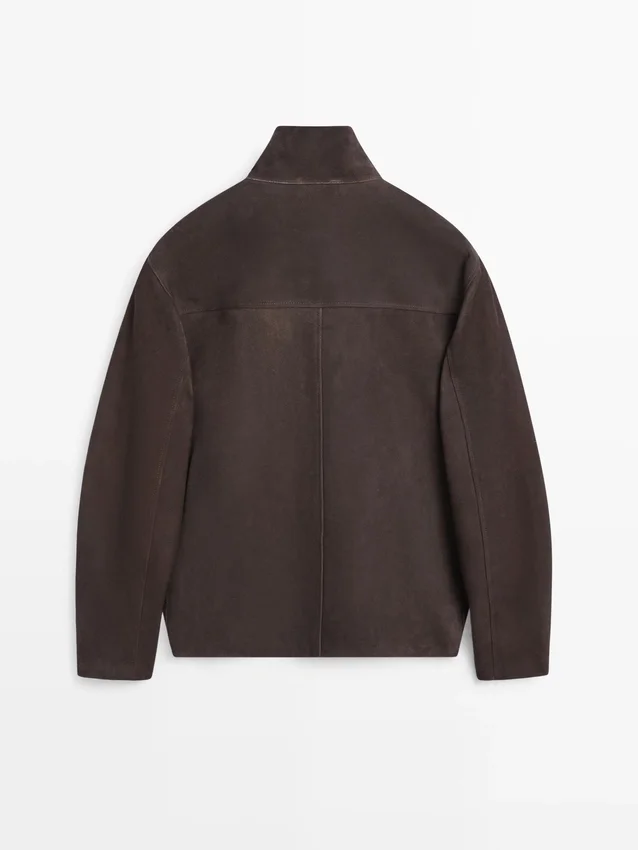 Jacke aus Wildleder Jacke aus Wildleder