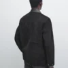 Jacke mit Taschen aus Wildleder Jacke mit Taschen aus Wildleder