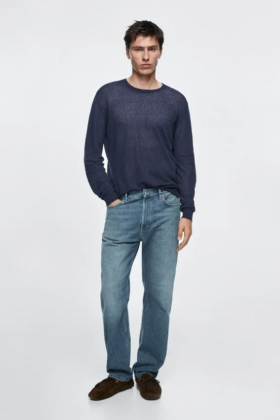 Jeans mit geradem Bein Jeans mit geradem Bein