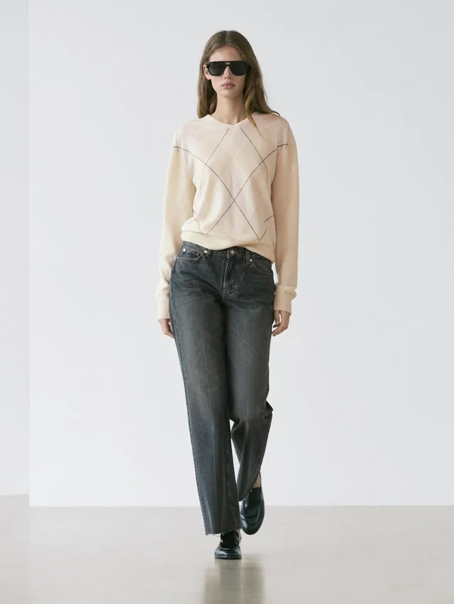 Jeans mit geradem Bein Jeans mit geradem Bein
