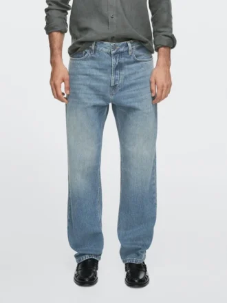 Jeans mit geradem Bein
