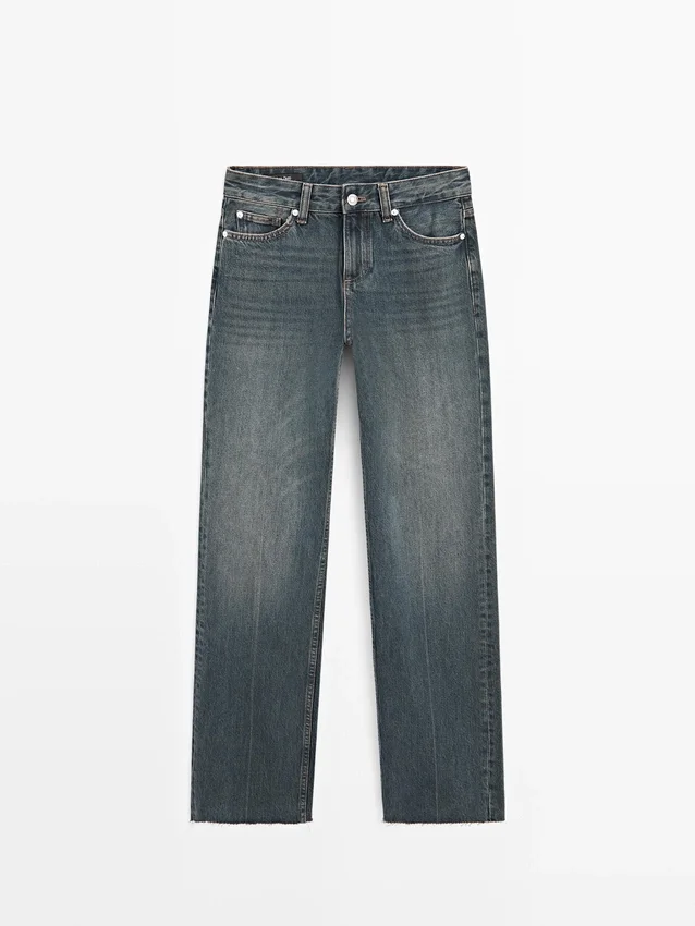 Jeans mit geradem Bein Jeans mit geradem Bein