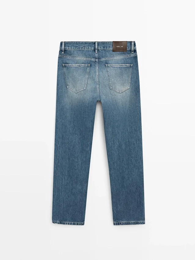 Jeans mit geradem Bein Jeans mit geradem Bein