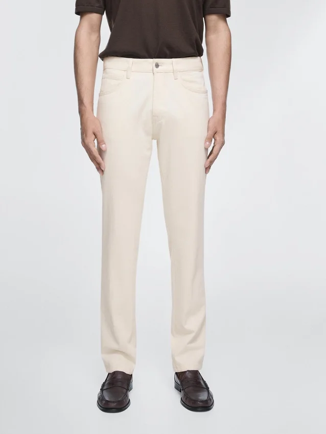 Jeans mit konischer Passform Jeans mit konischer Passform
