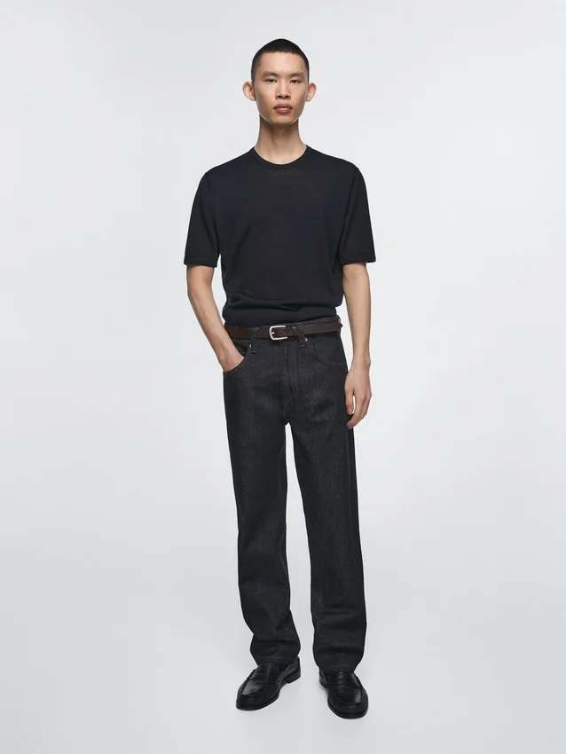Jeans mit lockerer Passform Jeans mit lockerer Passform