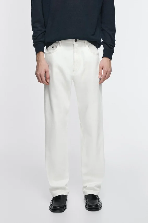 Jeans mit lockerer Passform Jeans mit lockerer Passform