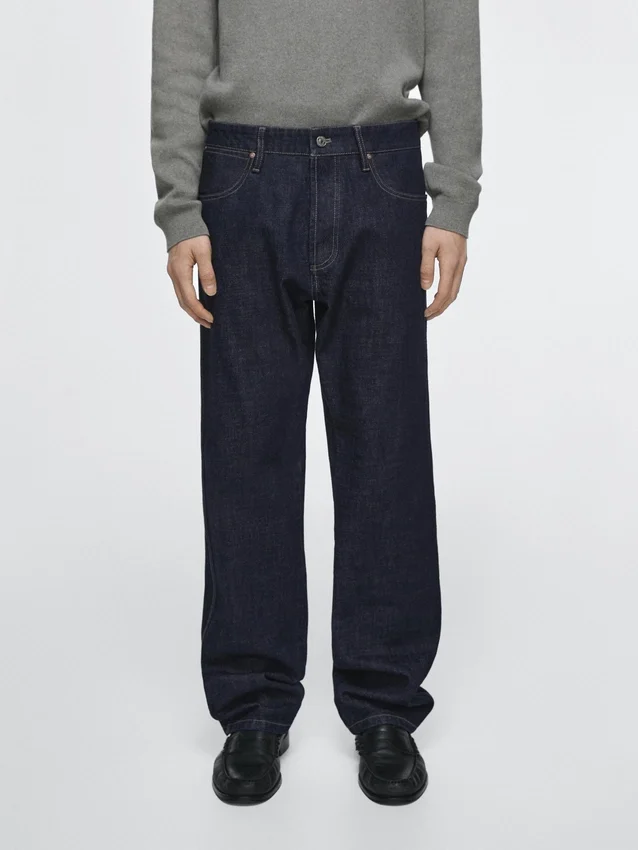 Jeans mit lockerer Passform Jeans mit lockerer Passform