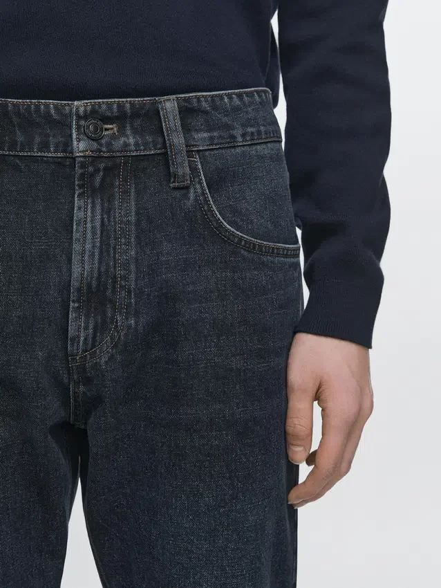 Jeans mit lockerer Passform Jeans mit lockerer Passform