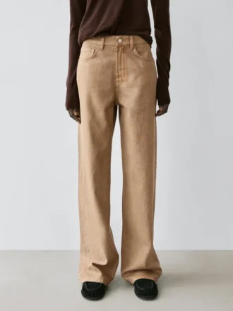 Jeans mit weitem Bein Jeans mit weitem Bein