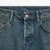 Jeans mit weitem Bein Jeans mit weitem Bein
