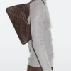 Kleine geflochtene Lederschultertasche Kleine geflochtene Lederschultertasche
