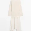 Kombiniertes asymmetrisches Midikleid Kombiniertes asymmetrisches Midikleid