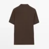 Kurzärmeliges Poloshirt aus Baumwolle