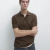 Kurzärmeliges Poloshirt aus Baumwolle