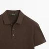 Kurzärmeliges Poloshirt aus Baumwolle