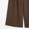 Lange Bermudashorts mit Umschlag Lange Bermudashorts mit Umschlag