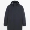 Langer Parka mit Kapuze Langer Parka mit Kapuze