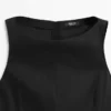 Langes, fließendes Leinen-Mischung-Kleid Langes, fließendes Leinen-Mischung-Kleid