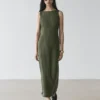 Langes Leinen-Kleid Langes Leinen-Kleid