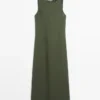 Langes Leinen-Kleid Langes Leinen-Kleid