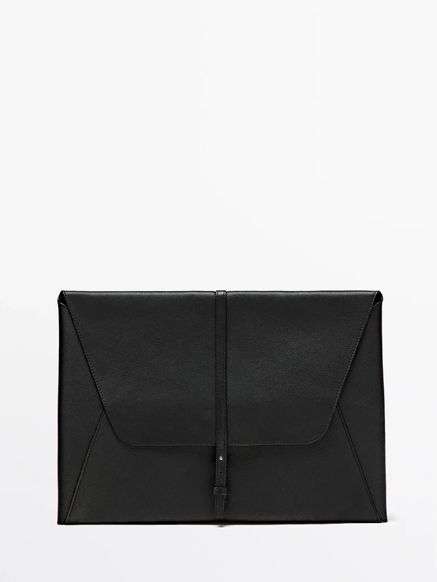Laptoptasche aus Rindsleder mit Nappa-Finish Laptoptasche aus Rindsleder mit Nappa-Finish